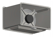 Канальный квадратный вентилятор Shuft TORNADO TWIN EC 500x250-18-E