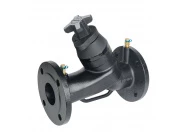 Клапан балансировочный CIM 3739B ручной d150/DN150 фланцевый, с двумя измерительными ниппелями