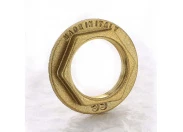 Латунь Контргайка В с бортиком UNI-FITT 1"