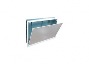 Шкаф коллекторный Giacomini встраиваемый из окрашенного листового металла 1000x605x150 мм