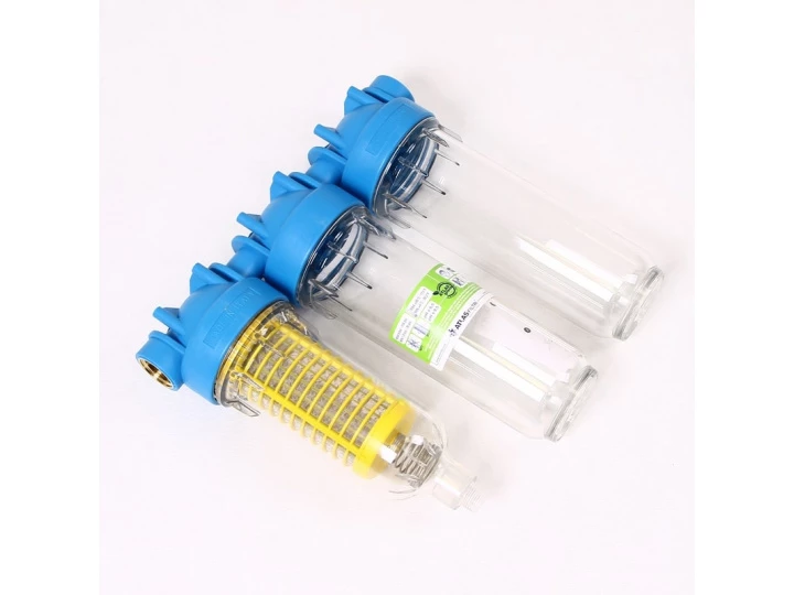 Колба фильтра HYDRA RAH Atlas Filtri тройная + 10\" DP DUO, 1\" SX, BX ...