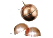 Поплавок шаровой FARG (медный) D120mm с пазом и винтом для крепления (для FARG мод. 511, 519, 523, 524,525), Tmax-80C