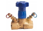Cimberio Клапан балансировочный ручной 787ОТ 1/2" обычн. латунь Kvs=1,75 PN25 BB с изм. ниппелями Cimberio
