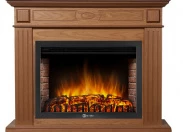 Электрокамин с широким очагом 2D Electrolux Bianco 30 орех с очагом 31 дюйм (EFP/P - 3020LS)