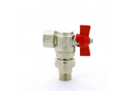 Кран шаровой угловой разъёмный 1/2" ITAP IDEAL