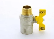 Кран шаровой 3/4" ВР-НР бабочка F.I.V. FUTURGAS