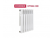 ROMMER Optima 500 10 секций радиатор алюминиевый (RAL9016)