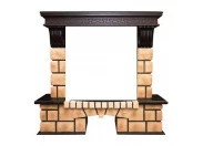 Широкий портал Real-flame Stone Brick 25/25,5