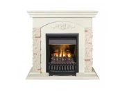 Электрокамин с классическим очагом 3D Real-flame Neapolis STD/EUG WT (WT- F612) с очагом 3D Oregan