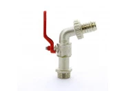 Кран шаровой Н-штуцер садовый рычаг ITAP 1"