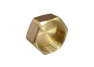 Заглушка В 1'1/4 никелир.