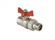 Кран шаровой VALTEC Base 1/2 ВН, бабочка