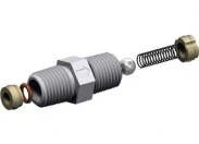 Клапан обратный 3/8", KYNAR CLACK