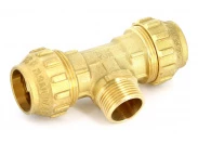 Тройник обжим-Н TIEMME 32х1"х32