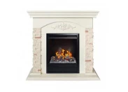 Электрокамин с классическим очагом 3D Real-flame Neapolis STD/EUG WT (WT- F612) с очагом 3D Olympic