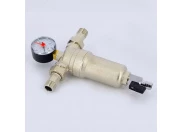 Фильтр промывной с манометром TIEMME 1/2"