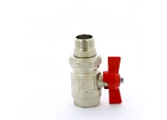 Кран шаровой разъёмный 3/4" ВР-НР бабочка ITAP IDEAL